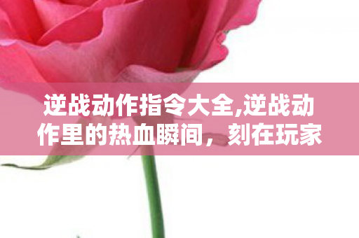 逆战动作指令大全,逆战动作里的热血瞬间,刻在玩家记忆里的竞技高光 逆战动作指令大全,逆战动作里的热血瞬间,刻在玩家记忆里的竞技高光