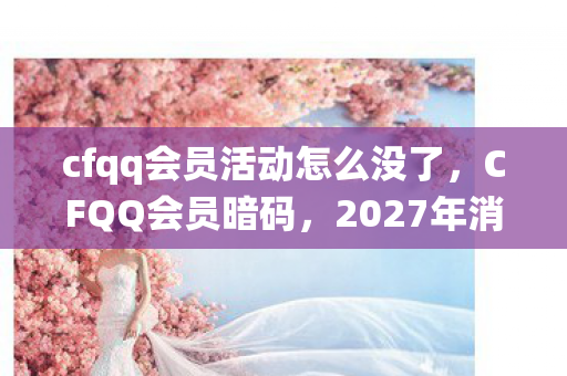 cfqq会员活动怎么没了，CFQQ会员暗码，2027年消失的顶级特权，是系统漏洞还是玩家集体失忆悬案？