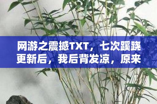 网游之震撼TXT,七次蹊跷更新后,我后背发凉,原来被耍的始终是我 网游之震撼TXT,七次蹊跷更新后,我后背发凉,原来被耍的始终是我