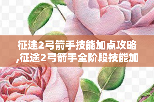 征途2弓箭手技能加点攻略,征途2弓箭手全阶段技能加点指南,适配不同玩法的最优方案 征途2弓箭手技能加点攻略,征途2弓箭手全阶段技能加点指南,适配不同玩法的最优方案