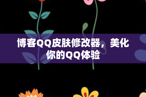 博客QQ皮肤修改器图片