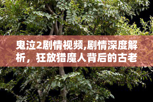 鬼泣2剧情视频,剧情深度解析,狂放猎魔人背后的古老宿命史诗 鬼泣2剧情视频,剧情深度解析,狂放猎魔人背后的古老宿命史诗