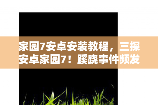 家园7安卓安装教程，三探安卓家园7！蹊跷事件频发，后背发凉真相等你揭晓