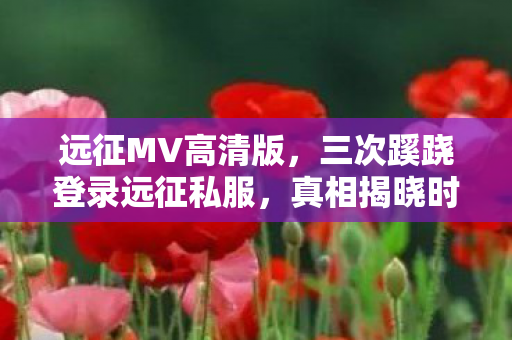 远征MV高清版，三次蹊跷登录远征私服，真相揭晓时后背发凉！