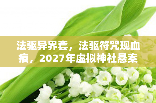 法驱异界套，法驱符咒现血痕，2027年虚拟神社悬案，谁在镜中凝视你？