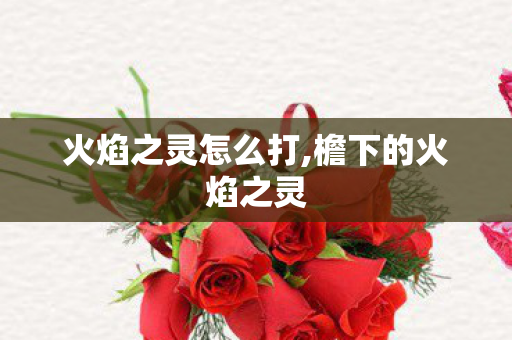 火焰之灵怎么打,檐下的火焰之灵
