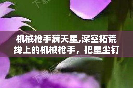 机械枪手满天星,深空拓荒线上的机械枪手,把星尘钉进文明的坐标 机械枪手满天星,深空拓荒线上的机械枪手,把星尘钉进文明的坐标