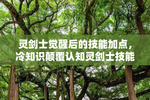 灵剑士觉醒后的技能加点,冷知识颠覆认知灵剑士技能加点竟藏着目瞪口呆的神经科学密码! 灵剑士觉醒后的技能加点,冷知识颠覆认知灵剑士技能加点竟藏着目瞪口呆的神经科学密码!