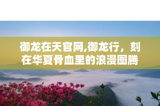 御龙在天官网,御龙行，刻在华夏骨血里的浪漫图腾