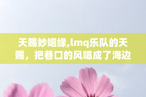 天赐妙姻缘,lmq乐队的天赐，把巷口的风唱成了海边的歌