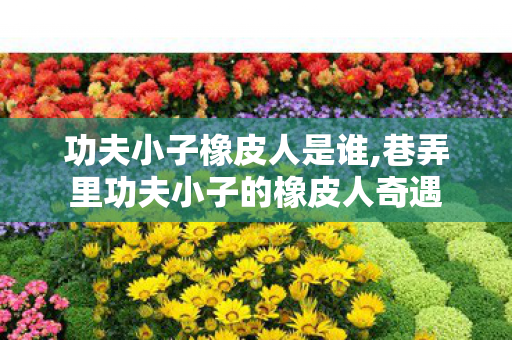 功夫小子橡皮人是谁,巷弄里功夫小子的橡皮人奇遇
