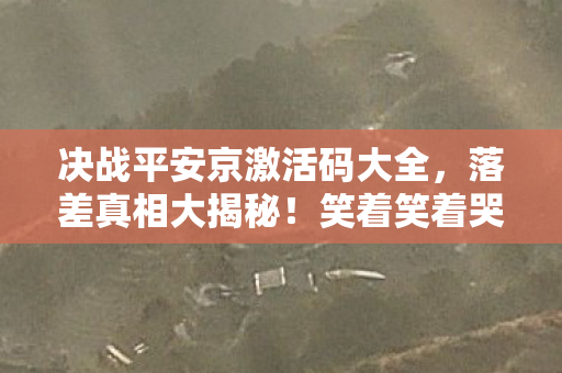 决战平安京激活码大全，落差真相大揭秘！笑着笑着哭了，平安京激活码背后的荒诞与执着