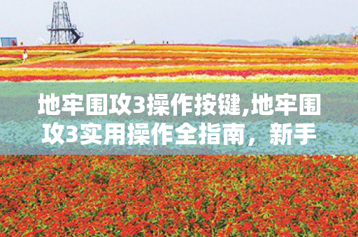 地牢围攻3操作按键,地牢围攻3实用操作全指南，新手也能快速上手的闯关技巧