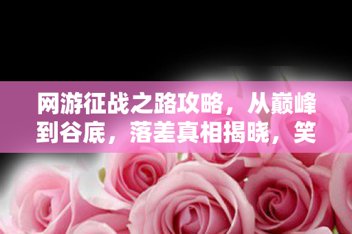 网游征战之路攻略,从巅峰到谷底,落差真相揭晓,笑着笑着,我竟哭了 网游征战之路攻略,从巅峰到谷底,落差真相揭晓,笑着笑着,我竟哭了