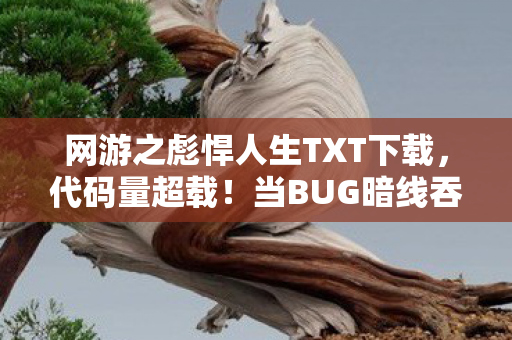 网游之彪悍人生TXT下载,代码量超载!当BUG暗线吞噬赛博世界,你的神经突触正在头皮发麻 网游之彪悍人生TXT下载,代码量超载!当BUG暗线吞噬赛博世界,你的神经突触正在头皮发麻