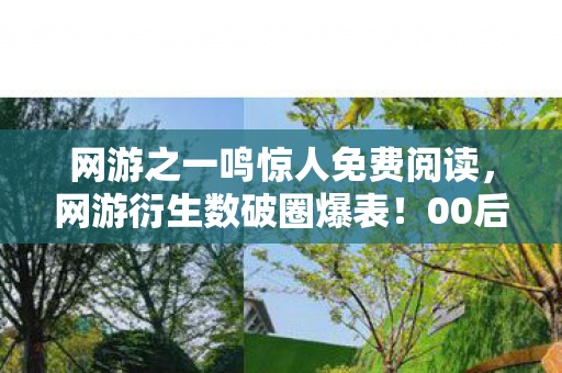 网游之一鸣惊人免费阅读，网游衍生数破圈爆表！00后玩家用泡面钱换来意想不到的逆天周边
