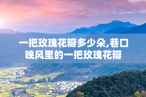 一把玫瑰花瓣多少朵,巷口晚风里的一把玫瑰花瓣 一把玫瑰花瓣多少朵,巷口晚风里的一把玫瑰花瓣