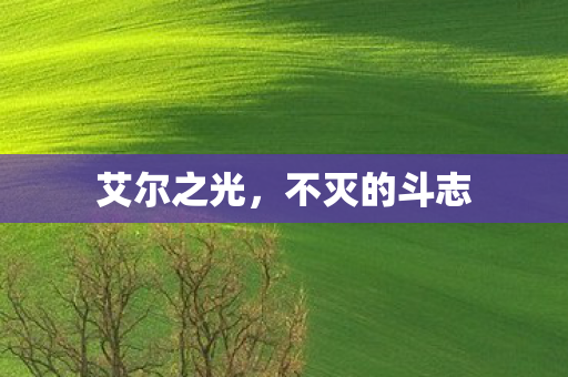 不灭的斗志图片