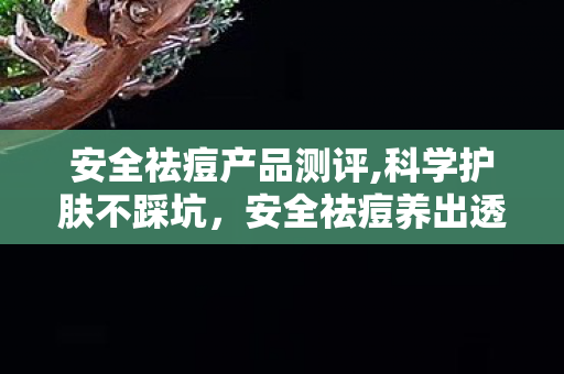 安全祛痘产品测评,科学护肤不踩坑，安全祛痘养出透亮平滑好肌肤
