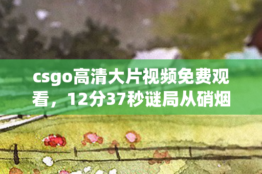 csgo高清大片视频免费观看，12分37秒谜局从硝烟到星火，CSGO的十年生死簿为何让百万玩家泪目？