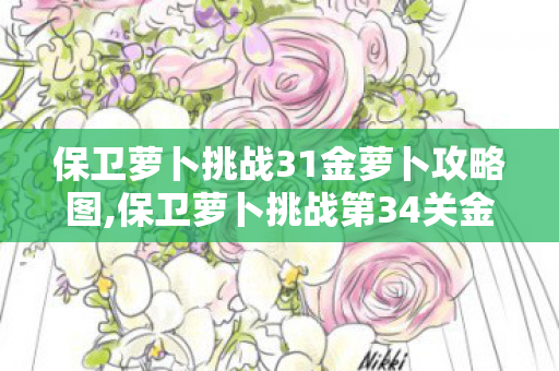 保卫萝卜挑战31金萝卜攻略图,保卫萝卜挑战第34关金萝卜通关全指南,细节拉满轻松拿满星 保卫萝卜挑战31金萝卜攻略图,保卫萝卜挑战第34关金萝卜通关全指南,细节拉满轻松拿满星