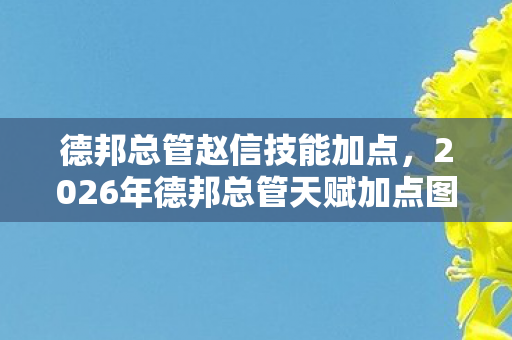 德邦总管赵信技能加点，2026年德邦总管天赋加点图曝光！99%玩家不知道的3大隐藏流派