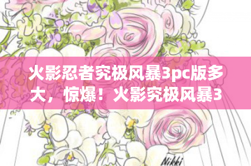 火影忍者究极风暴3pc版多大，惊爆！火影究极风暴3PC版竟砍掉300万玩法？背后隐情吓一跳！