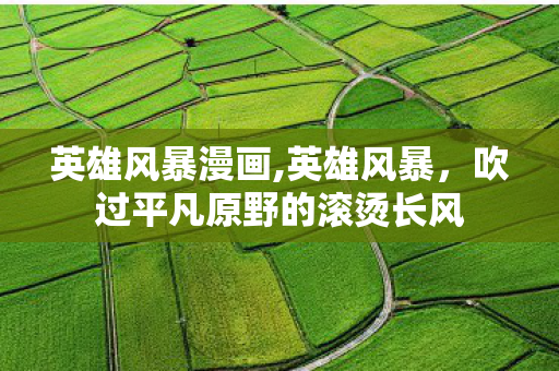 英雄风暴漫画,英雄风暴,吹过平凡原野的滚烫长风 英雄风暴漫画,英雄风暴,吹过平凡原野的滚烫长风