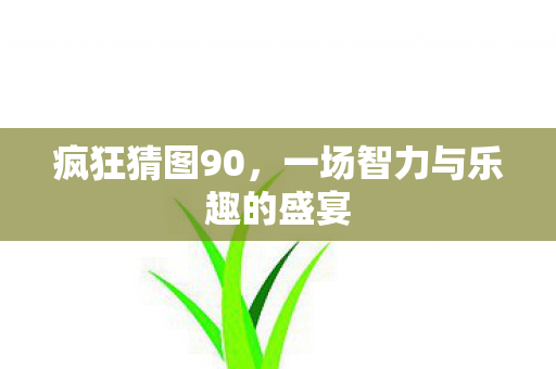 一场智力与乐趣的盛宴图片