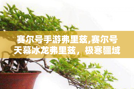 赛尔号手游弗里兹,赛尔号天幕冰龙弗里兹，极寒疆域诞生的龙族传奇