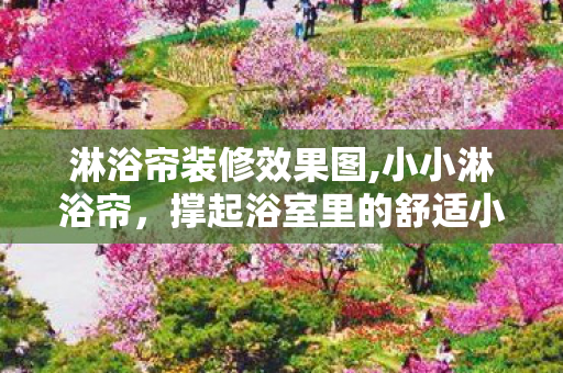 淋浴帘装修效果图,小小淋浴帘,撑起浴室里的舒适小天地 淋浴帘装修效果图,小小淋浴帘,撑起浴室里的舒适小天地