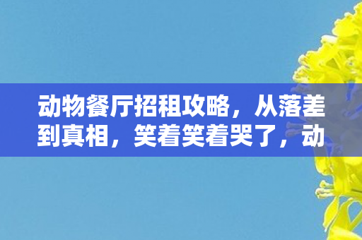 动物餐厅招租攻略,从落差到真相,笑着笑着哭了,动物餐厅竟让我如此上头? 动物餐厅招租攻略,从落差到真相,笑着笑着哭了,动物餐厅竟让我如此上头?
