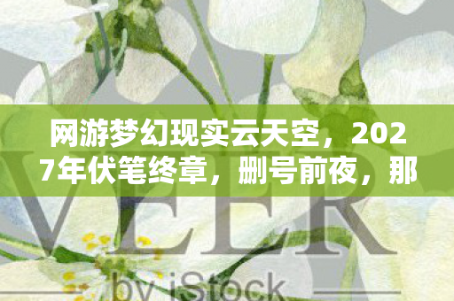 网游梦幻现实云天空,2027年伏笔终章,删号前夜,那些别走让我鼻子一酸 网游梦幻现实云天空,2027年伏笔终章,删号前夜,那些别走让我鼻子一酸