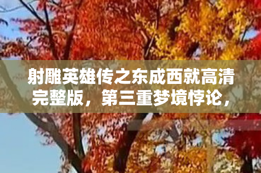 射雕英雄传之东成西就高清完整版,第三重梦境悖论,当玩家成为NPC时,谁在操控命运? 射雕英雄传之东成西就高清完整版,第三重梦境悖论,当玩家成为NPC时,谁在操控命运?
