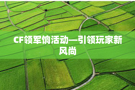 CF领军饷活动图片