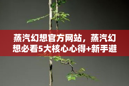 蒸汽幻想官方网站，蒸汽幻想必看5大核心心得+新手避坑指南，助你玩转奇幻世界！