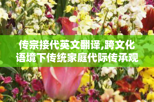 传宗接代英文翻译,跨文化语境下传统家庭代际传承观念的译介与文化内涵辨析 传宗接代英文翻译,跨文化语境下传统家庭代际传承观念的译介与文化内涵辨析
