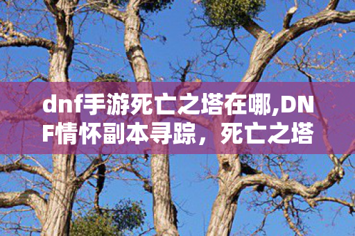 dnf手游死亡之塔在哪,DNF情怀副本寻踪,死亡之塔位置与游玩小贴士 dnf手游死亡之塔在哪,DNF情怀副本寻踪,死亡之塔位置与游玩小贴士