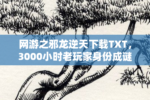 网游之邪龙逆天下载TXT,3000小时老玩家身份成谜?邪龙逆天多平台征途的心酸与狂欢 网游之邪龙逆天下载TXT,3000小时老玩家身份成谜?邪龙逆天多平台征途的心酸与狂欢