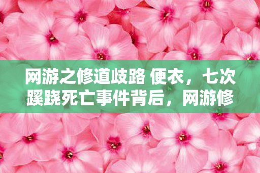 网游之修道歧路 便衣，七次蹊跷死亡事件背后，网游修道歧路让玩家后背发凉！