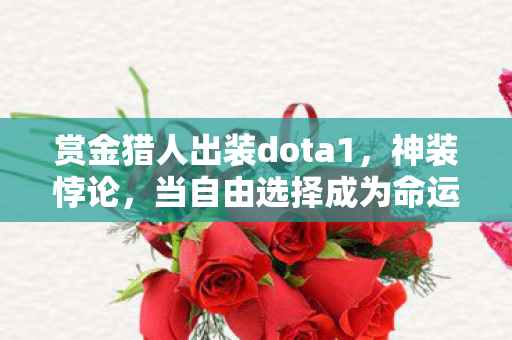 赏金猎人出装dota1，神装悖论，当自由选择成为命运枷锁的终极形态