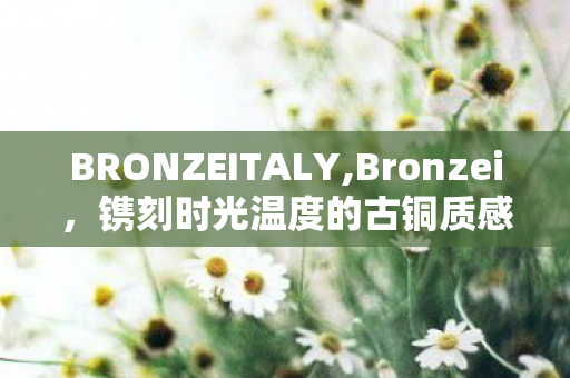 BRONZEITALY,Bronzei,镌刻时光温度的古铜质感美学 BRONZEITALY,Bronzei,镌刻时光温度的古铜质感美学