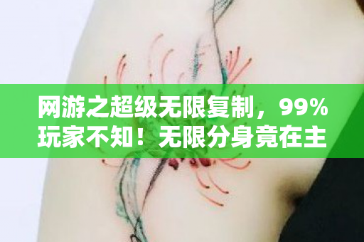 网游之超级无限复制,99%玩家不知!无限分身竟在主机端成废柴? 网游之超级无限复制,99%玩家不知!无限分身竟在主机端成废柴?