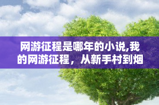 网游征程是哪年的小说,我的网游征程,从新手村到烟火江湖的十年漫行 网游征程是哪年的小说,我的网游征程,从新手村到烟火江湖的十年漫行