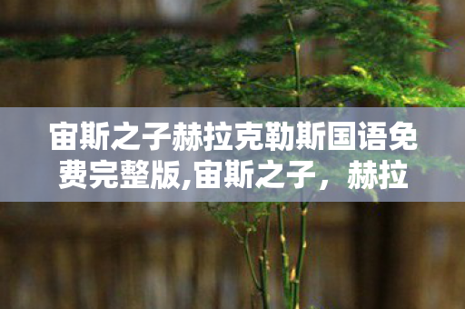 宙斯之子赫拉克勒斯国语免费完整版,宙斯之子，赫拉克勒斯，经典神话改编作品的热血魅力解析