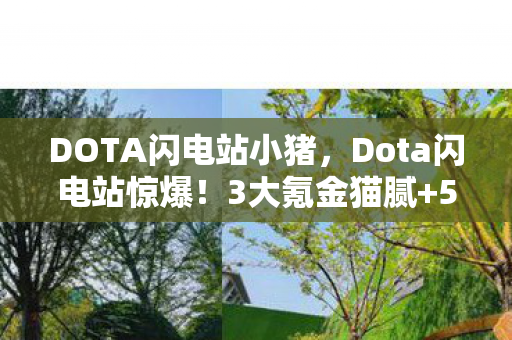 DOTA闪电站小猪，Dota闪电站惊爆！3大氪金猫腻+5个伪创新，玩家集体上头又破防