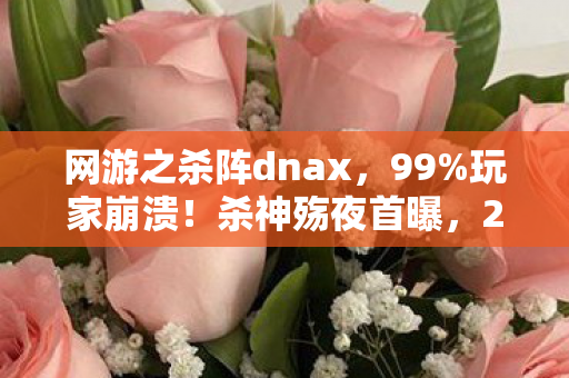 网游之杀阵dnax,99%玩家崩溃!杀神殇夜首曝,2027年虚拟世界竟藏着致命真相? 网游之杀阵dnax,99%玩家崩溃!杀神殇夜首曝,2027年虚拟世界竟藏着致命真相?