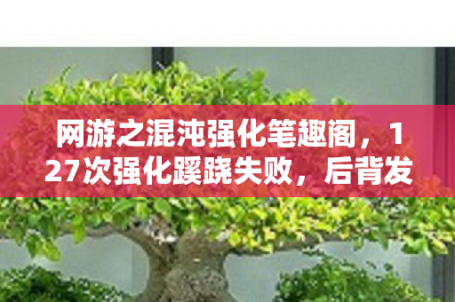 网游之混沌强化笔趣阁,127次强化蹊跷失败,后背发凉,我竟是NPC剧本里的提线木偶? 网游之混沌强化笔趣阁,127次强化蹊跷失败,后背发凉,我竟是NPC剧本里的提线木偶?