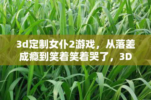 3d定制女仆2游戏,从落差成瘾到笑着笑着哭了,3D定制女仆2的真相,是戒不掉的自己 3d定制女仆2游戏,从落差成瘾到笑着笑着哭了,3D定制女仆2的真相,是戒不掉的自己