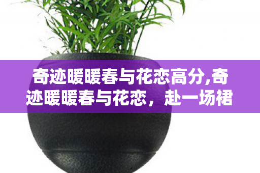 奇迹暖暖春与花恋高分,奇迹暖暖春与花恋，赴一场裙裾翻飞的春日花约